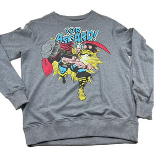 NWT Marvel Comics Thor gray sweatshirt size medium